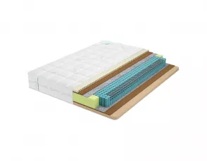 Высокий матрас 200х200 см Lonax Ассорти Memory Latex Medium S1000